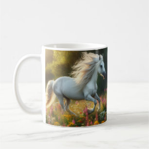 Wild Mustang Horses Equestrian Wild West Coffee Mug
