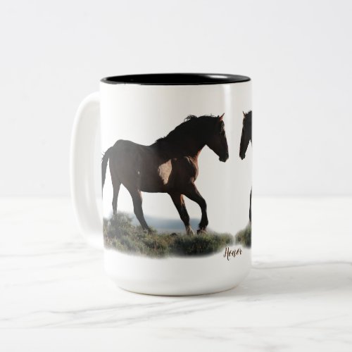 Wild Mustang Stallion Honor Mug