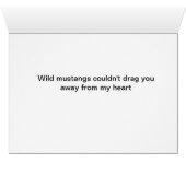 Wild Mustangs Cards (Inside Horizontal (Bottom))