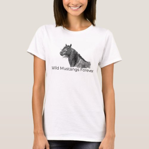 Wild Mustangs Forever T_Shirt