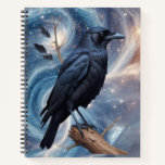 Wild Nature Crow-Raven Notepad Notebook