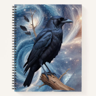 Wild Nature Crow-Raven Notepad Notebook