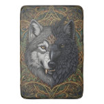 Wild Nature Crow-Raven Wolf Bath Mat