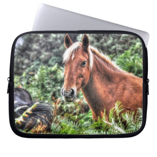 Wild New Forest Pony  Bracken _ England Laptop Sleeve