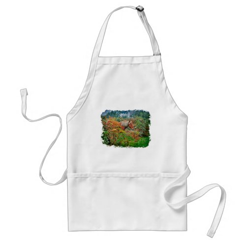 Wild New Forest Pony Horse_lovers Gift Adult Apron