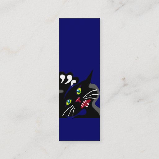 Customizable Wild Ninja Cat Business Card Templates