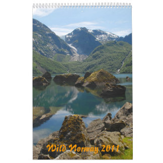 Wild Norway Wall Calendar