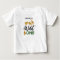 Wild one 1st birthday Animals Black Gold T-Shirt