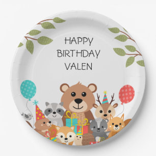 Wild One 1st Birthday Paper Plates