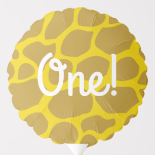 Wild One 1st Birthday Party Safari Balloon