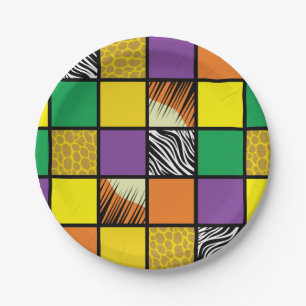 Wild One 1st Birthday Party Safari Paper Plates