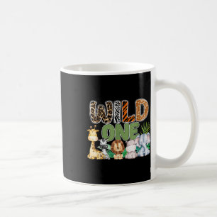 Wild One 1st Birthday Safari Family Matching Coffee Mug
