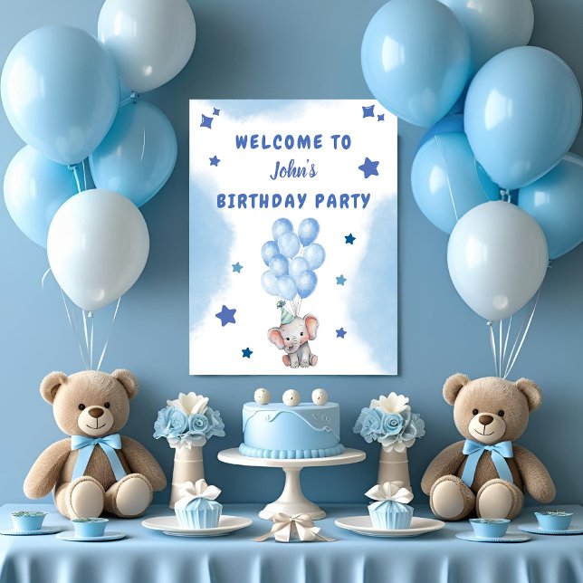 Wild One 1st Birthday Watercolor Foam Board (Creator Uploaded)