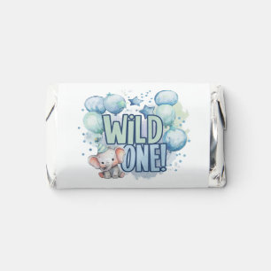 Wild One 1st Birthday Watercolor Hershey's Miniatures