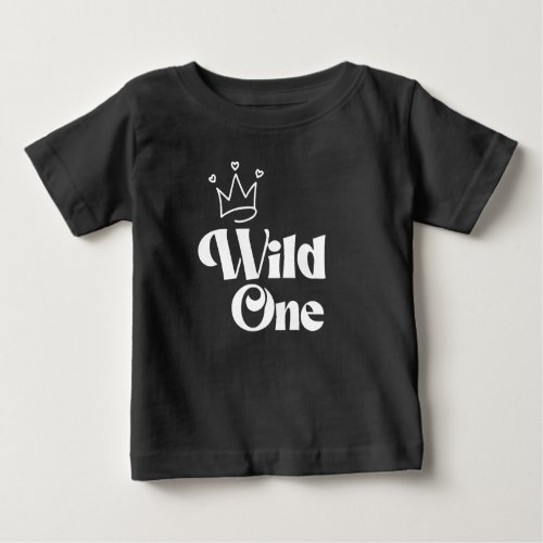 Wild One 1st Birthday Wild Things  Baby T_Shirt