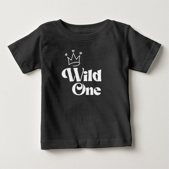 Wild One 1st Birthday Wild Things  Baby T-Shirt (Front)