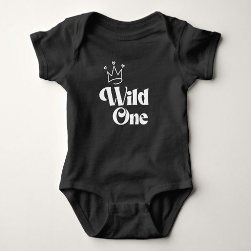 Wild One 1st Birthday Wild Things  Baby T_Shirt Baby Bodysuit