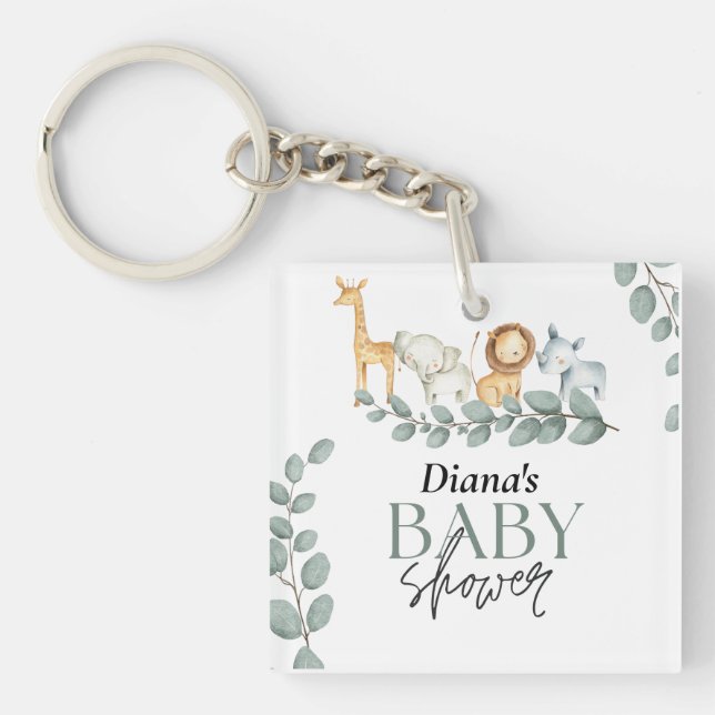 wild one 1st birthday,young wild three 2nd 3rd,cut keychain (Front)