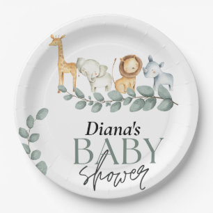 wild one 1st birthday,young wild three 2nd 3rd,cut paper plates