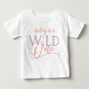 Wild one 1st first birthday baby T-Shirt