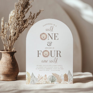 Wild One and Four Ever Wild Arch Joint Invite