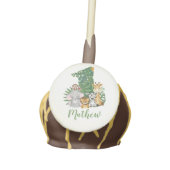 Wild One Baby 1st Birthday Jungle Safari Baby Cake Pops (Front)