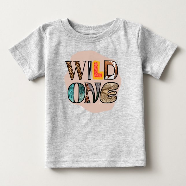 Wild One Baby T-Shirt (Front)