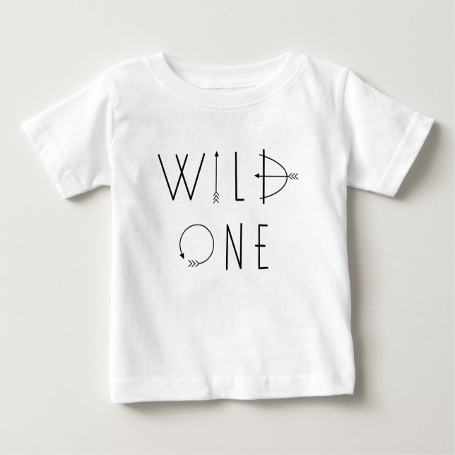 Wild One Baby T-Shirt (Front)