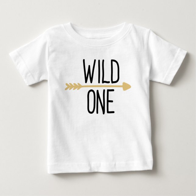 Wild One Baby T-Shirt (Front)