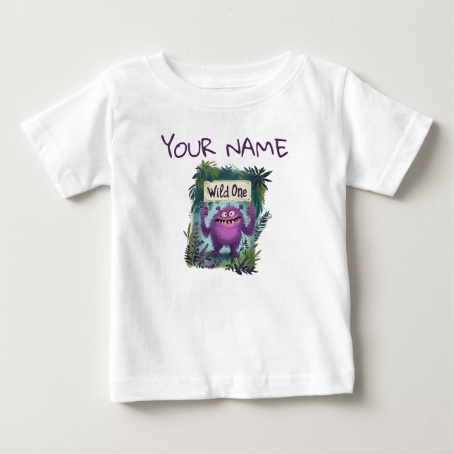 Wild One Baby T-Shirt (Front)