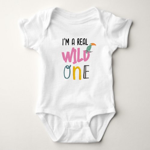 Wild ONE babygrow 1st birthday clothing baby Baby Bodysuit