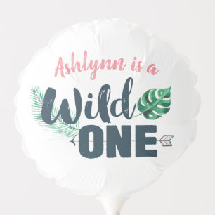 Wild ONE Birthday Balloon