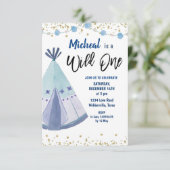 Wild One Birthday Invitation 