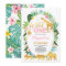 Wild One Birthday Invitation Jungle Animals Party