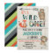 Wild One Birthday Invitation - Tribal Animals