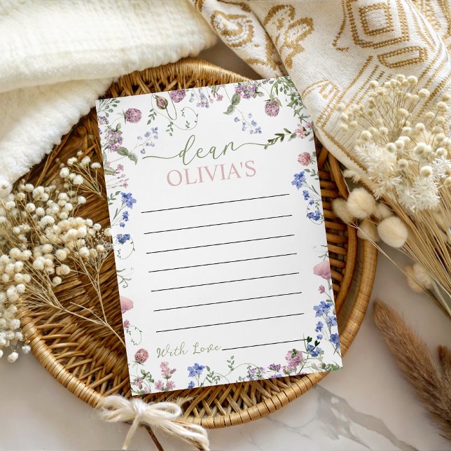 Wild One Birthday Time Capsule Card (Creator Uploaded)