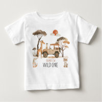Wild One Boy 1st Birthday Safari