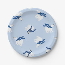 Wild One Cool Animals Plates