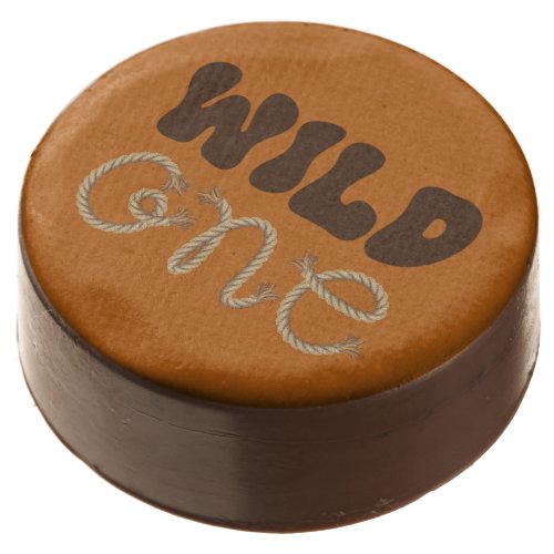 Wild One Cowboy Birthday Party Chocolate Covered Oreo