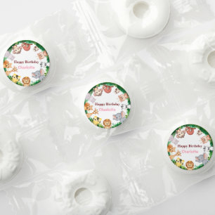 Wild One Cute Animals zoo Birthday party Life Saver® Mints