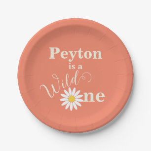 Wild One First Birthday Paper Plates