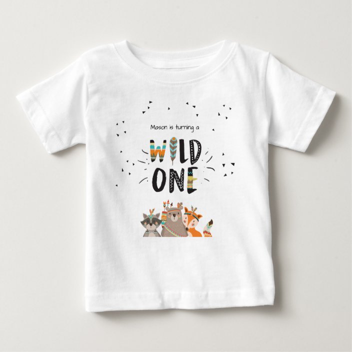 wild one birthday shirts