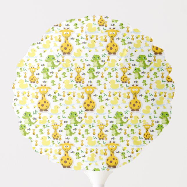 Wild One First Happy Birthday Balloons (Front)