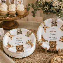 Wild One Gender Neutral Safari Baby Shower