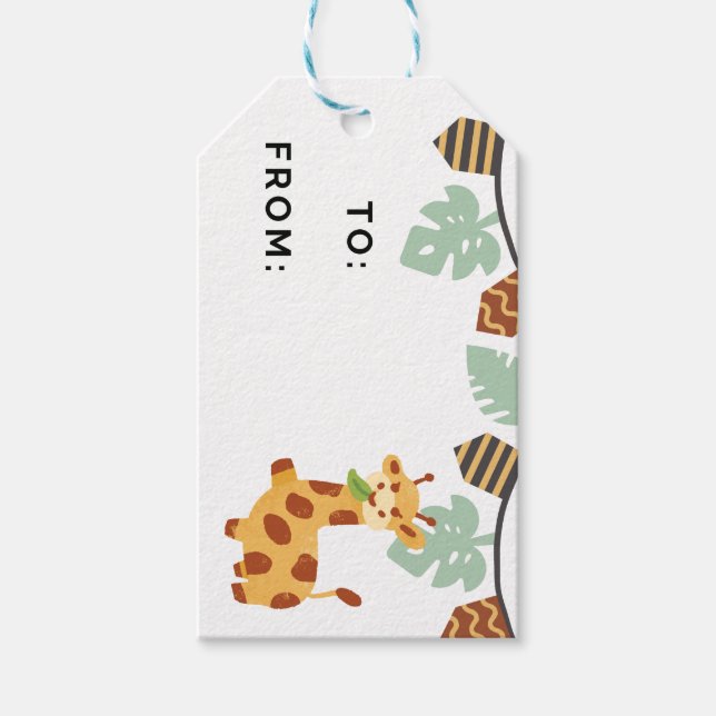 Wild One Gift Tag (Front)