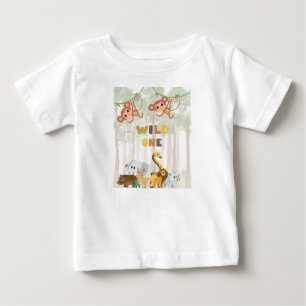 Wild One - Happy Birthday Baby T-Shirt
