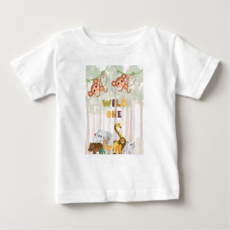 Wild One - Happy Birthday Baby T-Shirt