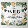 Wild One Jungle Safari 1st Birthday Party Backdrop