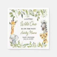 Wild One Jungle Safari Baby Shower 