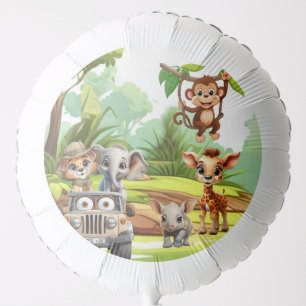 Wild One Jungle Safari Large Helium Balloon